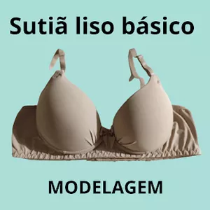 Imagem de capa para o Ebook modelagem- sutiã liso básico 