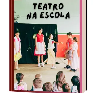 Imagem de capa para o Ebook TEATRO NA ESCOLA
