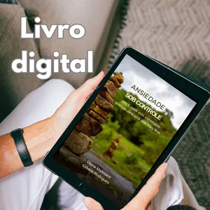 Imagem de capa para o Ebook Ansiedade sob controle - livro digital
