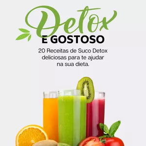 Imagem de capa para o Ebook DETOX SECA BARRIGA