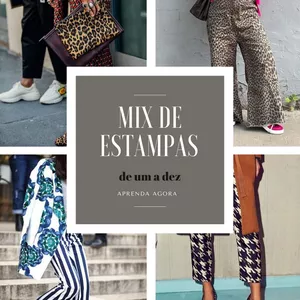 Imagem de capa para o Ebook de um a dez - Mistura de estampas