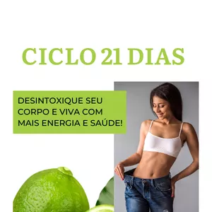 Imagem de capa para o Ebook Ebook 21 dias detox