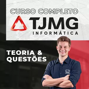 Imagem de capa para o Curso online CURSO COMPLETO TJMG - INFORMÁTICA