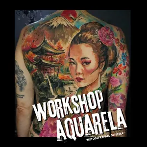 Imagem de capa para o Curso online Workshop Tatuagem Aquarela - Método Rafael Oliveira