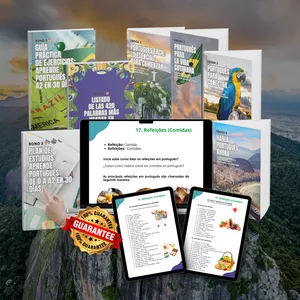 Imagen de portada para Curso online MEGA PACK: Aprende portugués de 0 a A2 en 30 días.