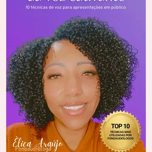 Imagem de capa para o Ebook E-book Os segredos da voz cativante 