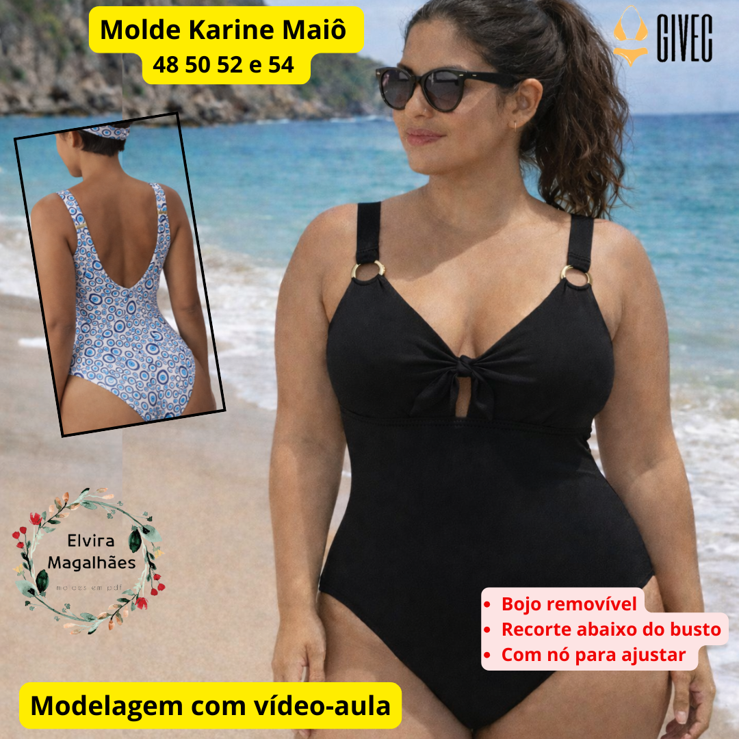 Imagem do curso Molde Karine Maiô Plus Size