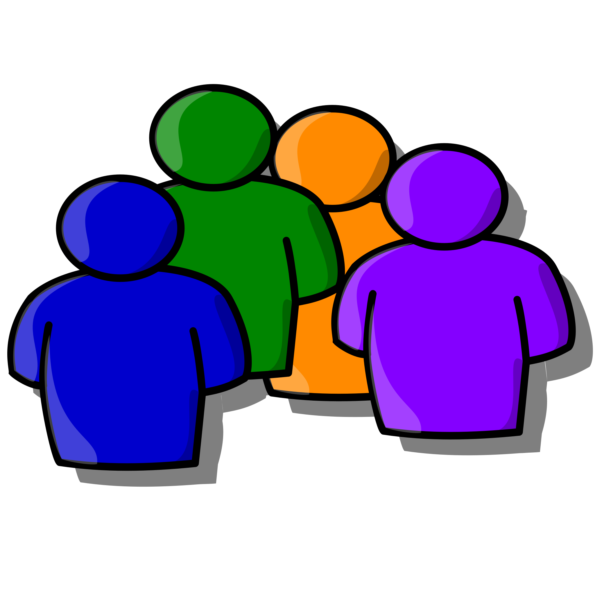 Dr. Farley, Dr. Coomer, Dr. McLean and Russ Parker