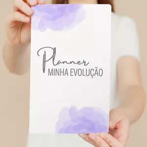 Imagem de capa para o Ebook Planner Minha Evolução 