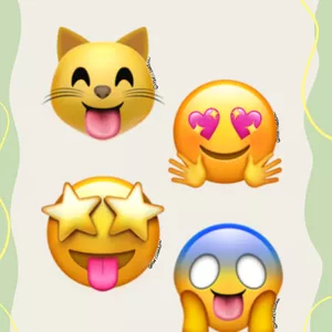 Imagem de capa para o Ebook ADESIVOS EMOJIS RAROS / TAMANHO GRANDE