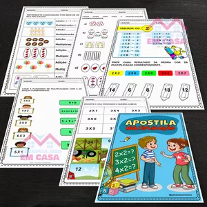 Imagem de capa para o Ebook Apostila Multiplicação