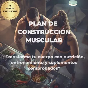 Imagen de portada para Ebook PLAN DE CONSTRUCCIÓN MUSCULAR - GUÍA COMPLETA