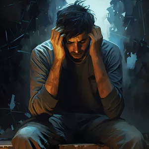 Imagem de capa para o Ebook Crise de Ansiedade