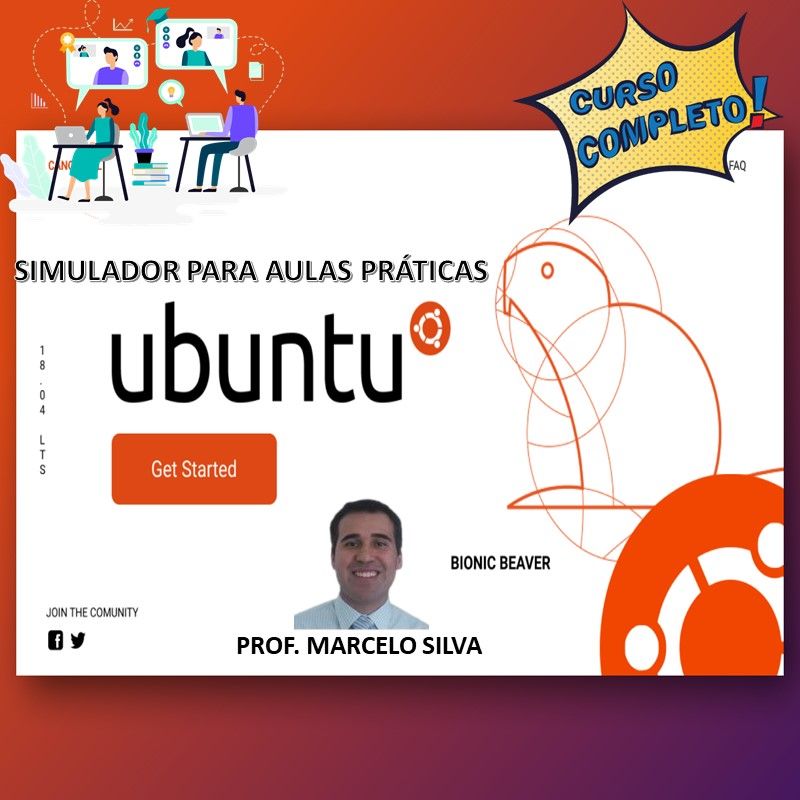Imagem de LINUX SERVER Implementação e Administração criado por GLOBAL UP na hotmart