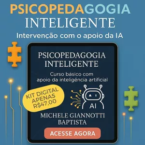 Imagem de capa para o Ebook Psicopedagogia Inteligente: Atenda com mais eficácia usando a Inteligência Artificial como sua aliada