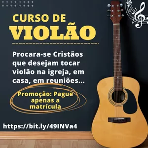 Imagem do curso Aprenda a Tocar Violão - Tocar Violão na Igreja