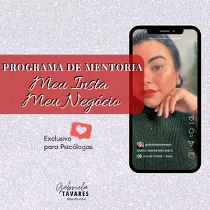 Imagem de capa para o Curso online PROGRAMA DE MENTORIA Meu Insta, Meu negócio