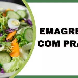 Imagem de capa para o Ebook Emagrecer com prazer 