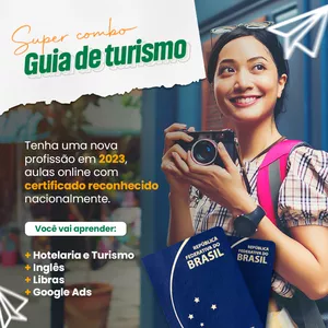 Imagem do curso Super Combo Guia Turismo
