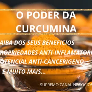 Imagem de capa para o Ebook O Poder da Curcumina