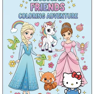 Imagem de capa para o Ebook 1000 Desenhos para Colorir e Pintar