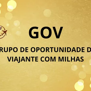 Imagem de capa para o Curso online GOV - Grupo de Oportunidades do Viajante com Milhas