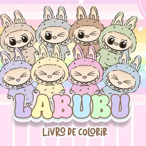 Imagem de capa para o Curso online Livro para colorir Labubu