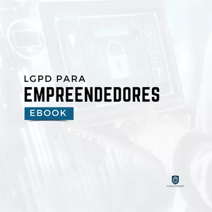 Imagem de capa para o Ebook LGPD para Empreendedores