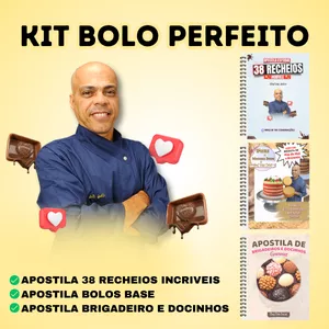 Imagem de capa para o Curso online Ebook de 60 recheios + Massas base (Kit bolo perfeito)
