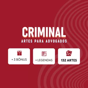 Imagem de capa para o Curso online Pack Canva Direito Criminal