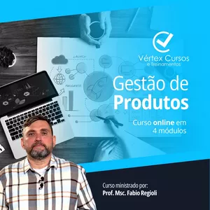 Imagem de capa para o Curso online Gestão de Produtos