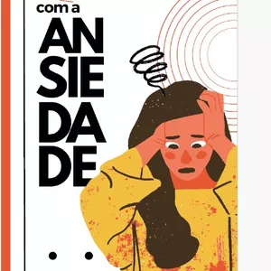 Imagem de capa para o Ebook E-book 6 dicas para ansiedade .