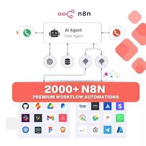 Cover image for Online course 2000+ n8n AI Workflow Instant No-Code Automations - Ready Made