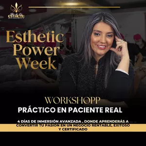 Imagen de portada para Curso online ESTHETIC POWER WEEK 2 al 5 FEB 2026