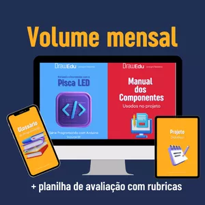 Imagem de capa para o Curso online Fascículos Programando com Arduino - Assinatura Anual
