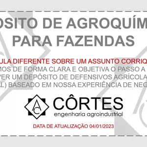 Imagem de capa para o Ebook Depósito de defensivos para fazenda