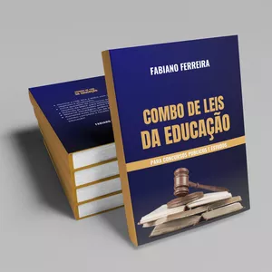 Imagem de capa para o Ebook COMBO DE LEIS DA EDUCAÇÃO PARA CONCURSOS PÚBLICOS E ESTUDOS