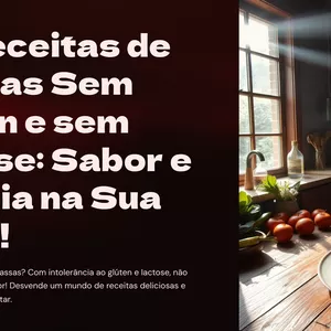 Imagem de capa para o Ebook 32 Receitas sem Glúten e sem lactose de massas clássicas da cultura Italiana