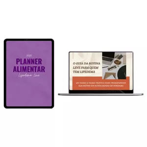 Imagem de capa para o Ebook Combo de Organização, Lipedema Leve