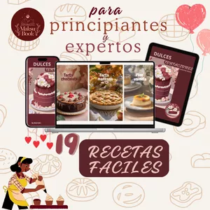 Imagen de portada para Ebook Dulces Tentaciones: 19 recetas de reposteria para principiantes y expertos. 
