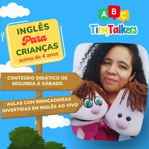 Imagem de capa para o Curso online Tiny Talkers - Inglês para crianças