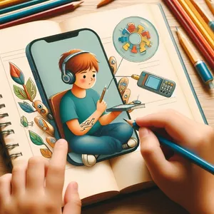 Imagen de portada para Ebook Porqué un niño no puede usar teléfono a temprana edad 