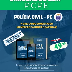 Imagem de capa para o Curso online SIMULADOS EBN - PCPE - PROJETO OPERACIONAL