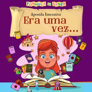 Imagem de capa para o Ebook ERA UMA VEZ... - Apostila Interativa de Criação Textual
