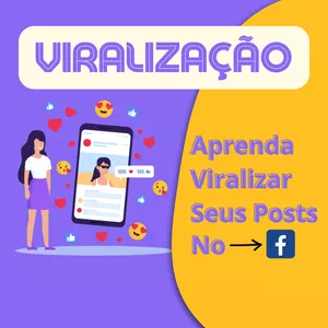 Imagem de capa para o Curso online Viralize Seus Posts no Facebook