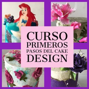 Imagen de portada para Curso online Curso Primeiros pasos del Cake Design