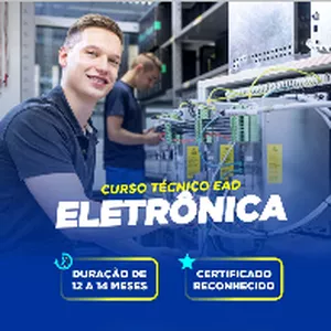 Imagem de capa para o Curso online Técnico em Eletrônica EAD