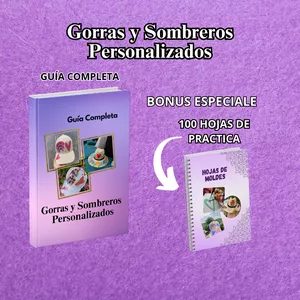 Imagen de portada para Ebook  Gorras y Sombreros Personalizados - Guía Completa