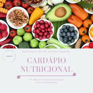 Imagem de capa para o Ebook Cardápio nutricional
