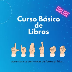 Imagem de capa para o Curso online Curso Básico de Libras